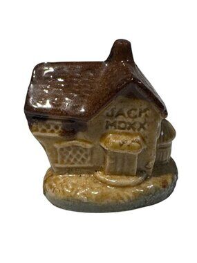 Wade Whimsies House Jack Built Nursery Rhymes Red Rose Figurine Vintage